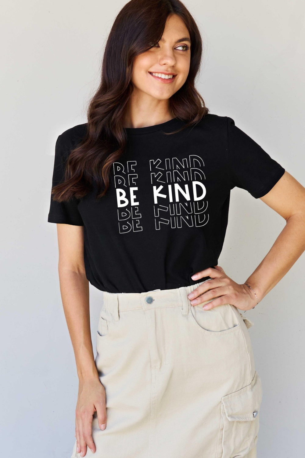 Simply Love Full Size BE KIND Graphic T-Shirt