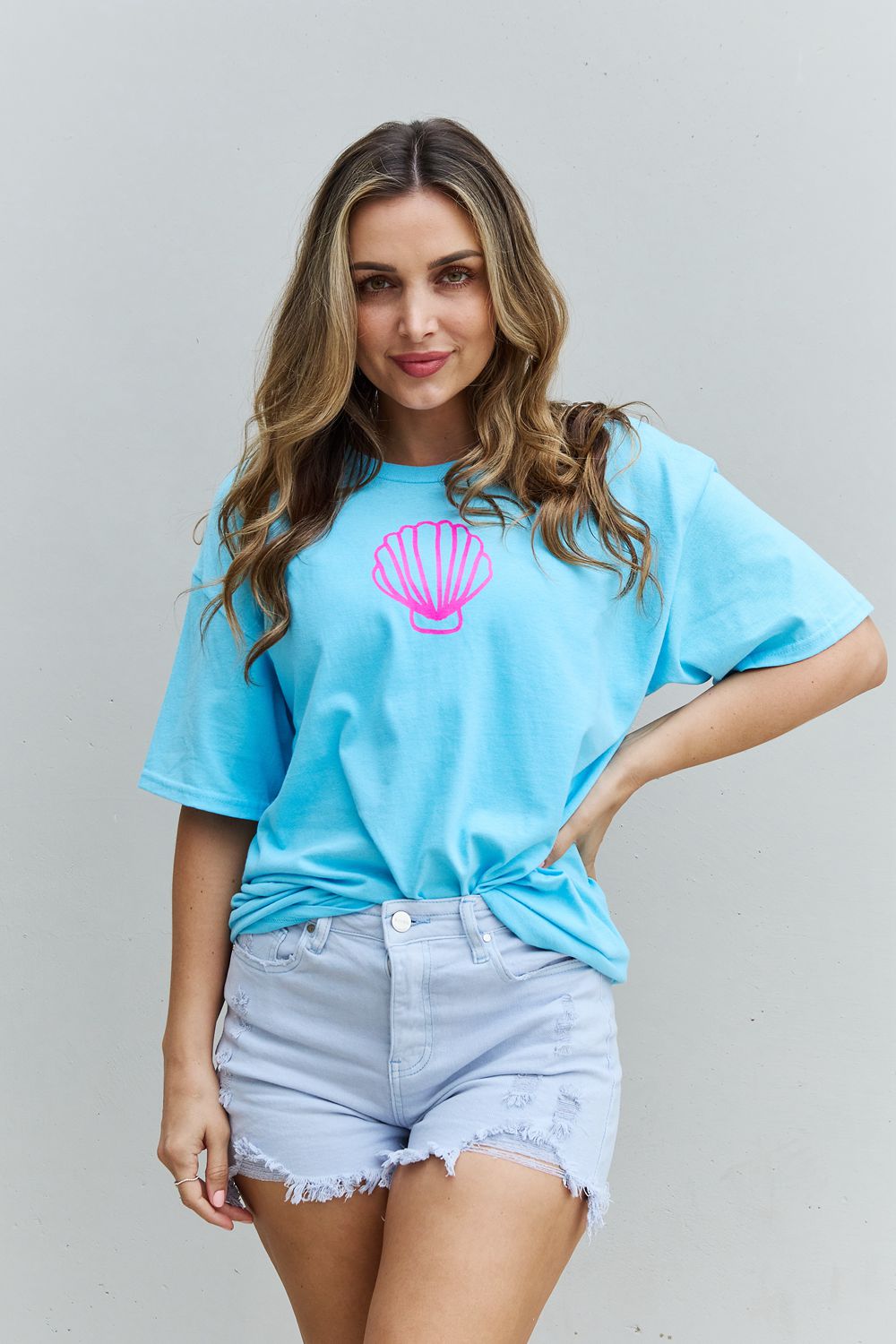 Sweet Claire "More Beach Days" Oversized Graphic T-Shirt