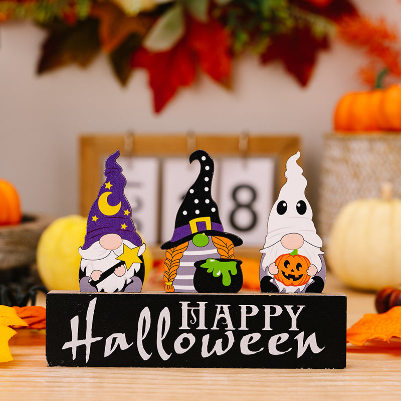 Assorted 2-Piece Halloween Element Ornaments