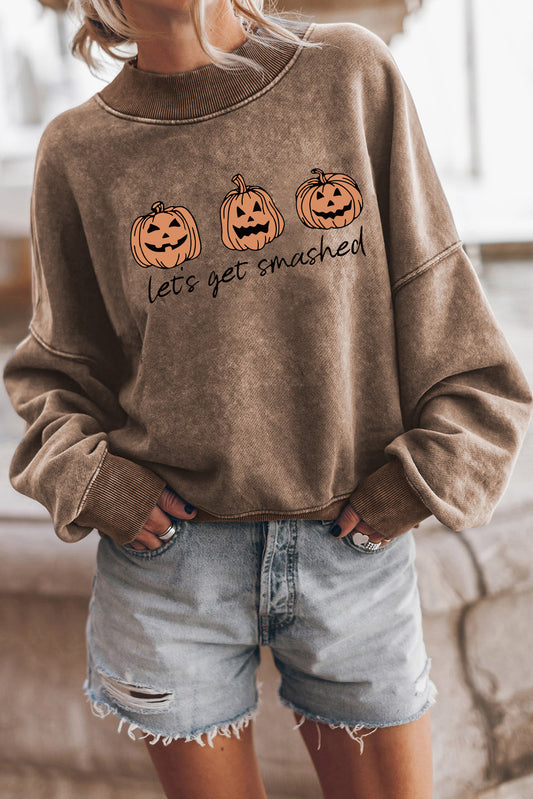 LET'S GET SMASHED Graphic Sweatshirt