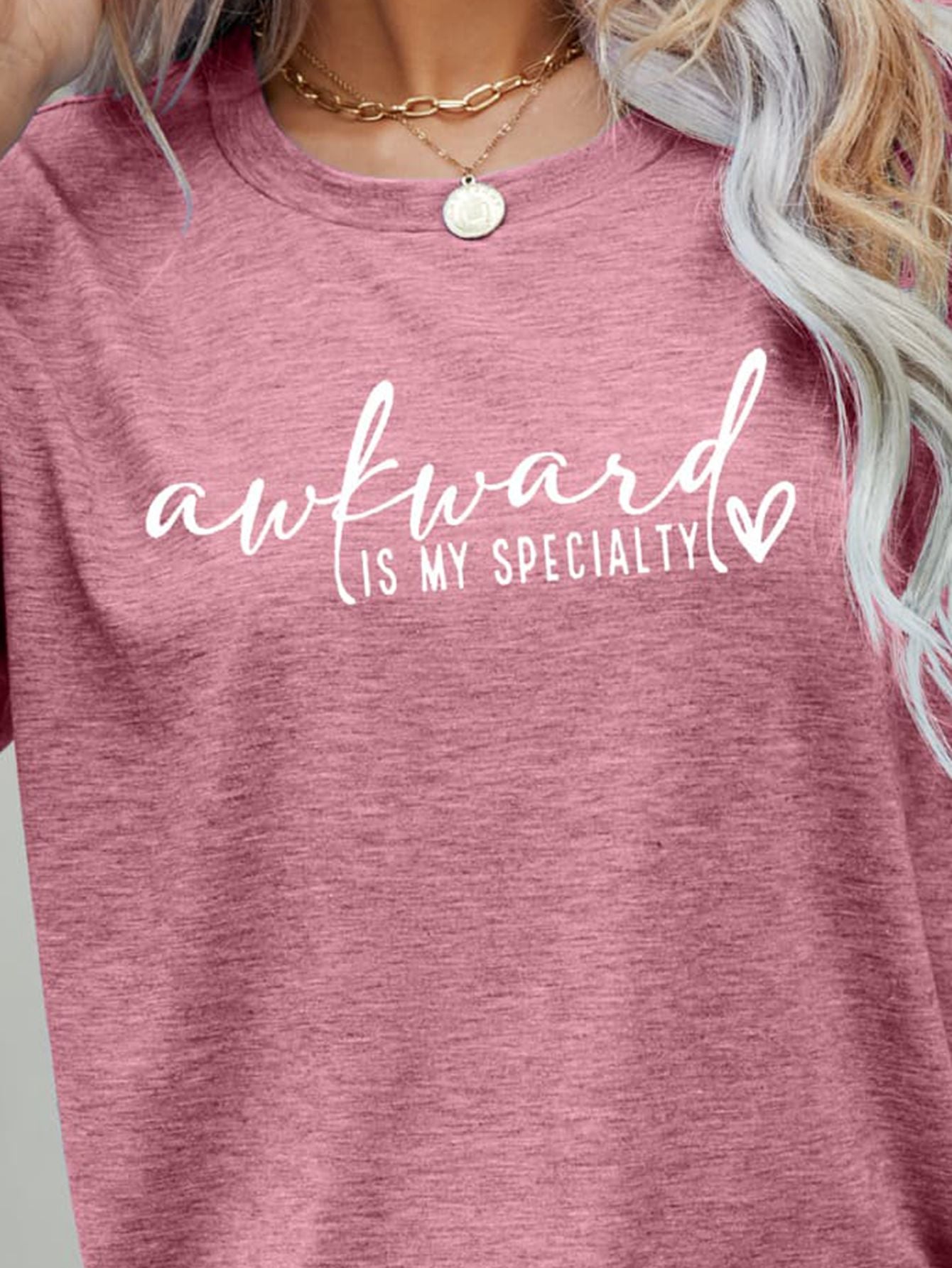 AWKWARD IS MY SPECIALTY Graphic Tee