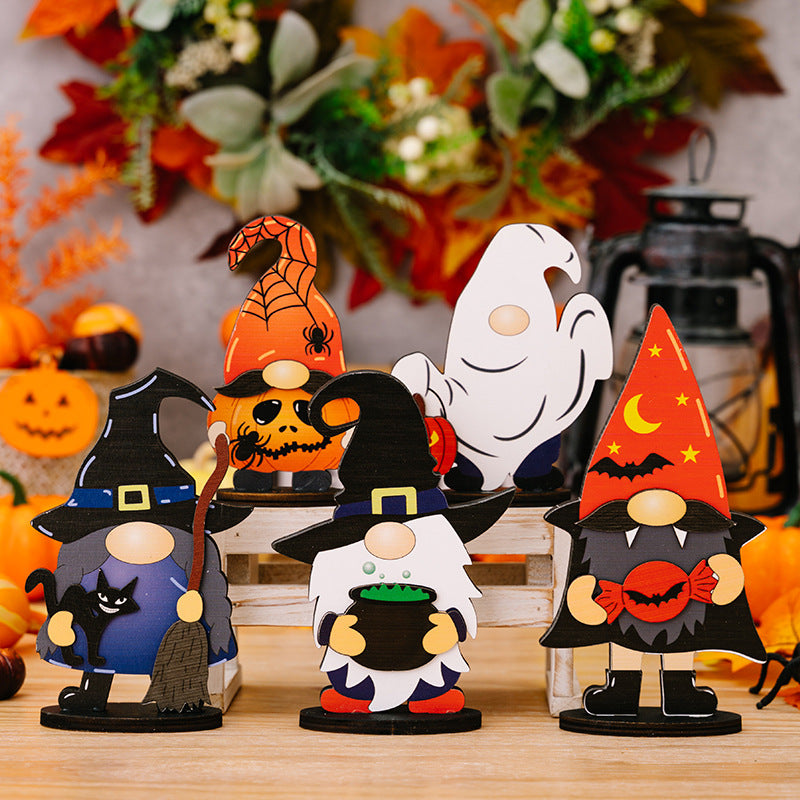 Assorted 2-Piece Halloween Element Ornaments