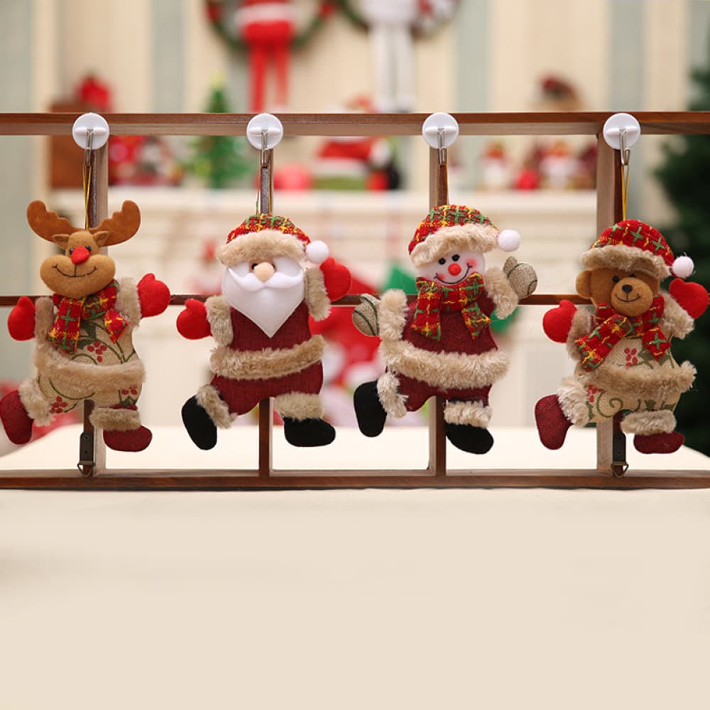 4-Piece Christmas Hanging Widgets