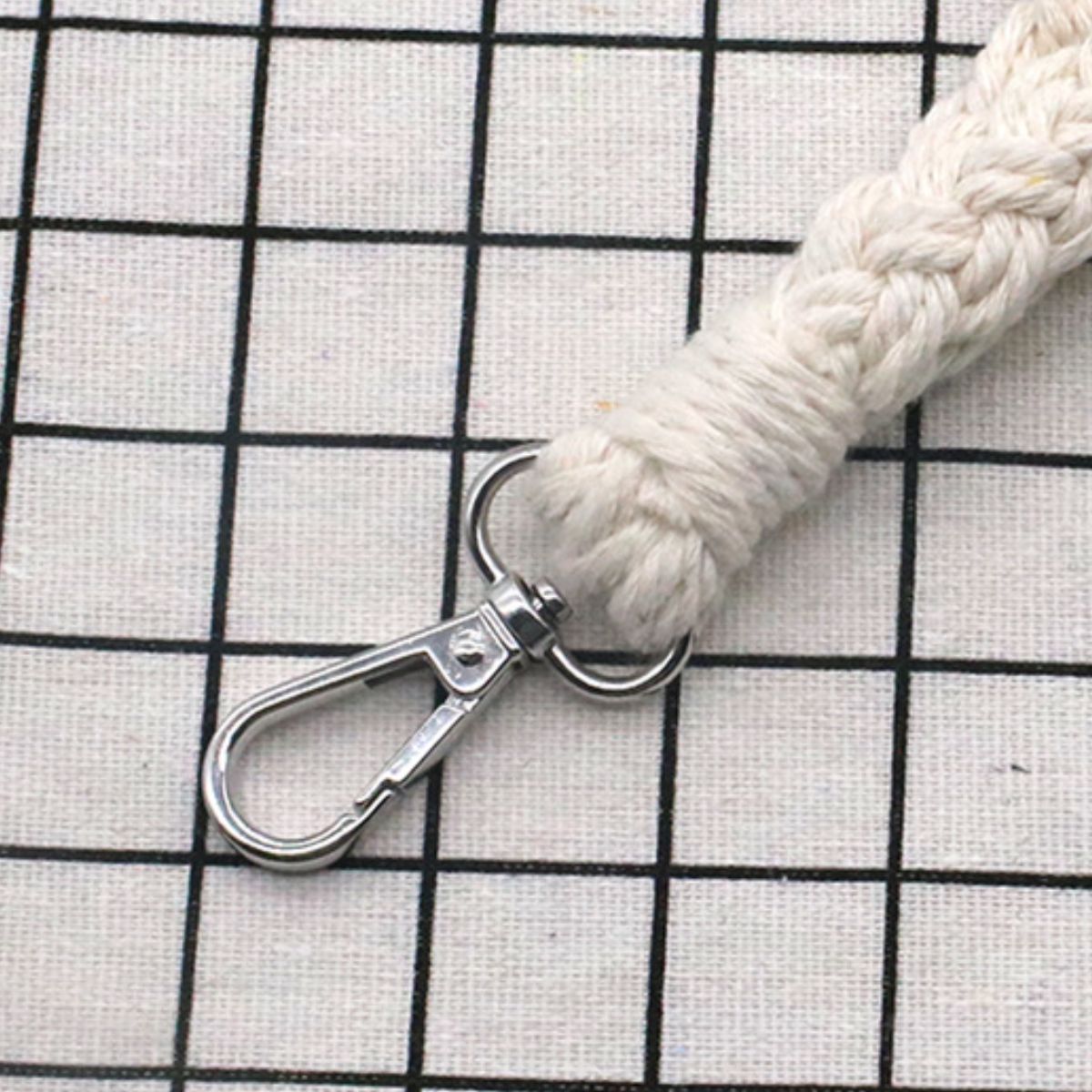 Assorted 4-Piece Macrame Keychain