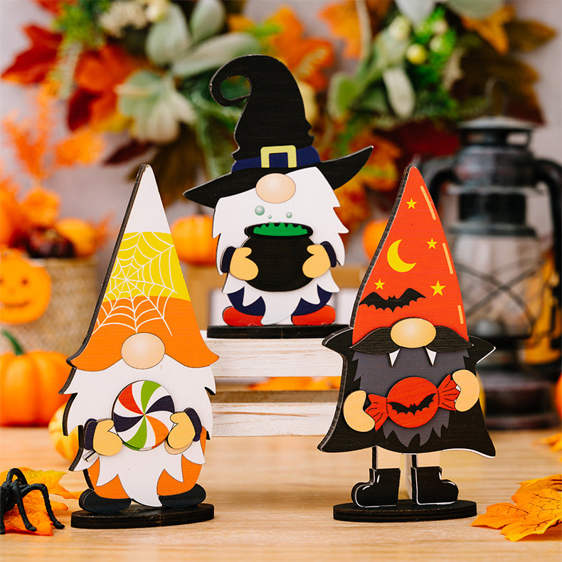 Assorted 2-Piece Halloween Element Ornaments