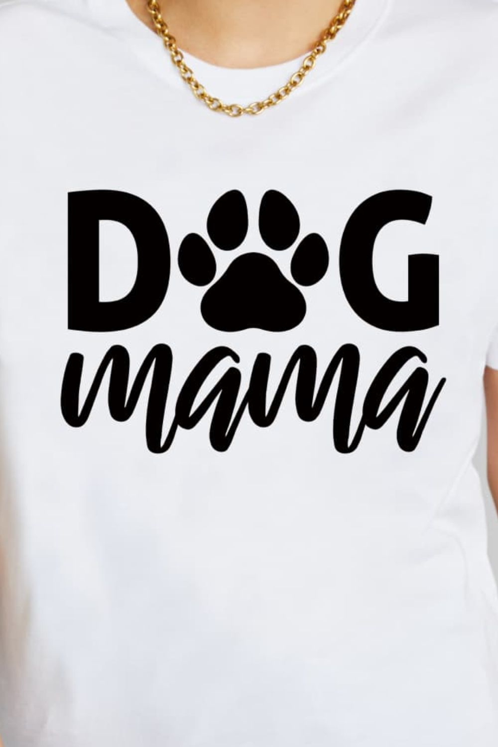 Simply Love Full Size DOG MAMA Graphic Cotton T-Shirt