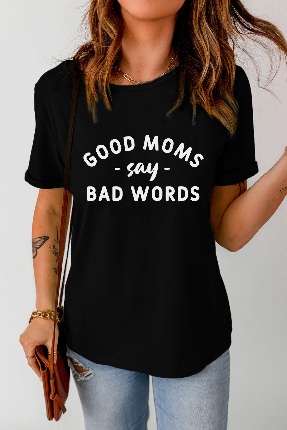 GOOD MOMS SAY BAD WORDS Graphic Tee