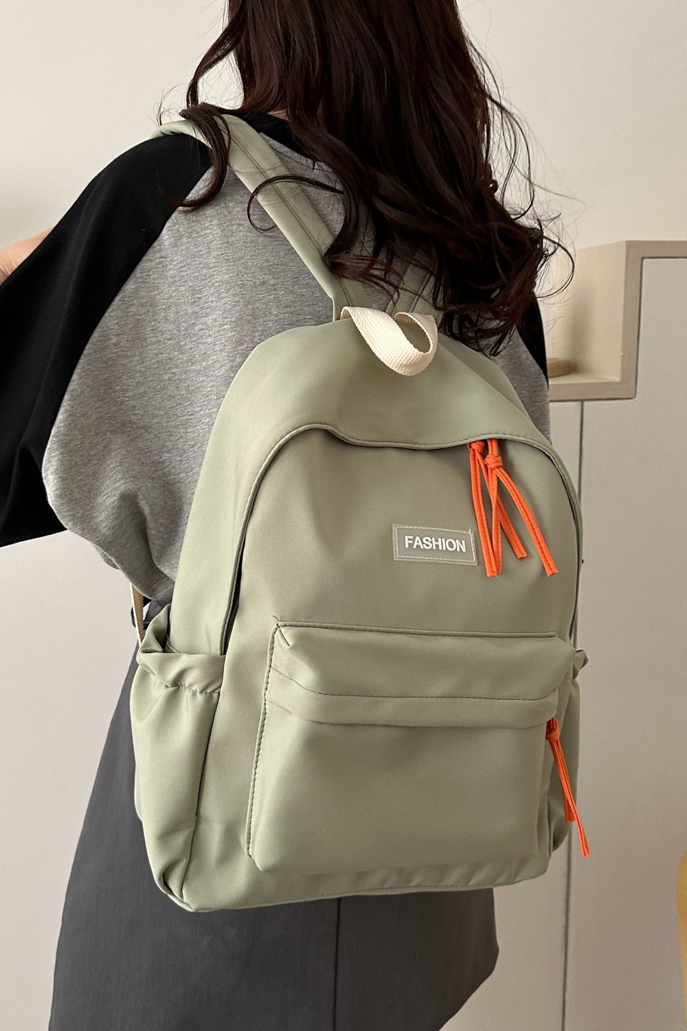 Nylon Large Backpack