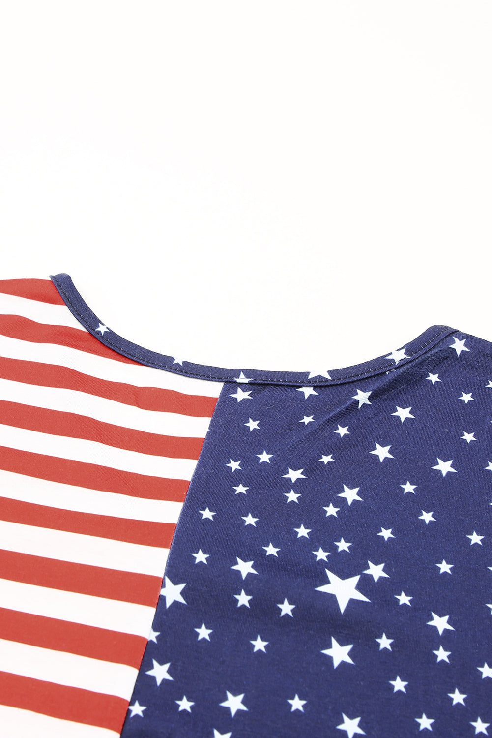 Stars and Stripes V-Neck Tee