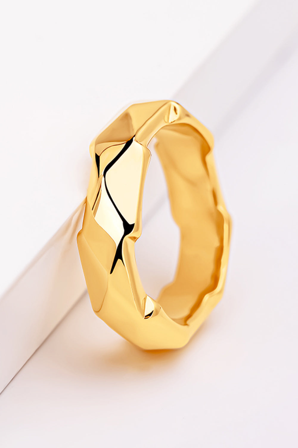 18K Gold-Plated Copper Ring