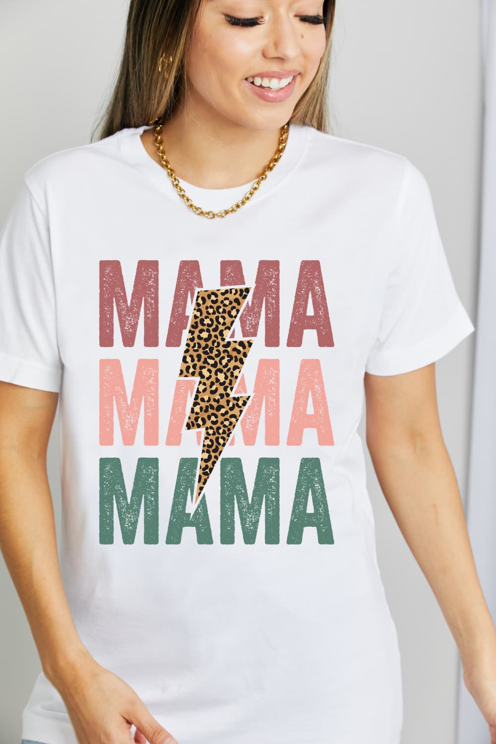 Simply Love Simply Love Full Size MAMA Graphic Cotton T-Shirt