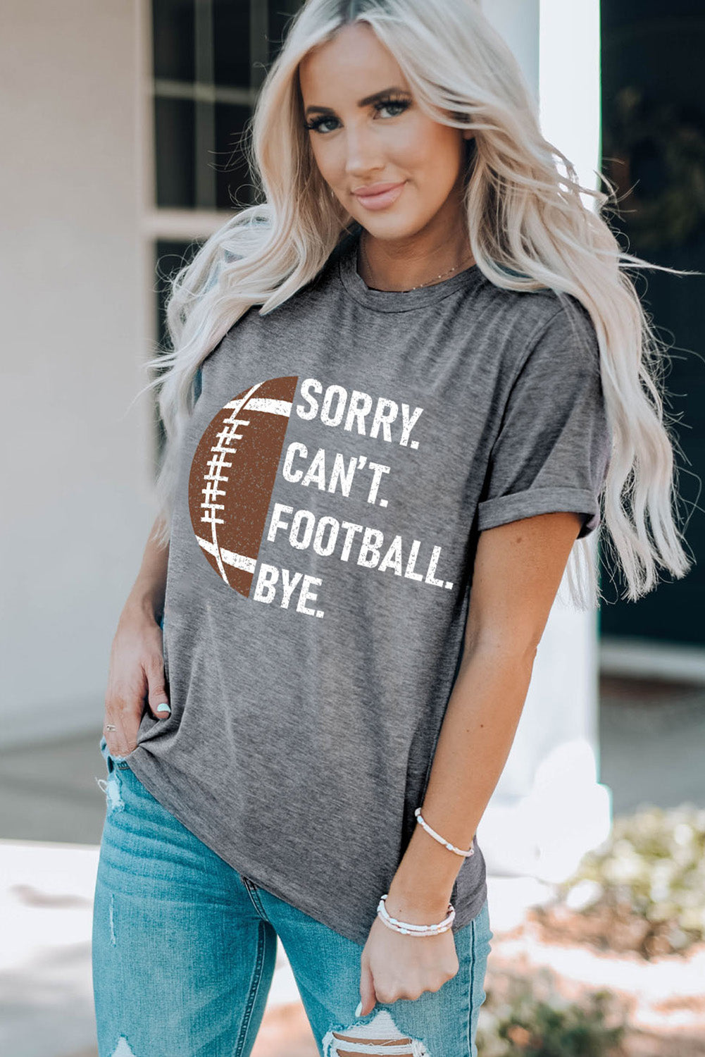 Football Graphic Short Sleeve T-Shirt