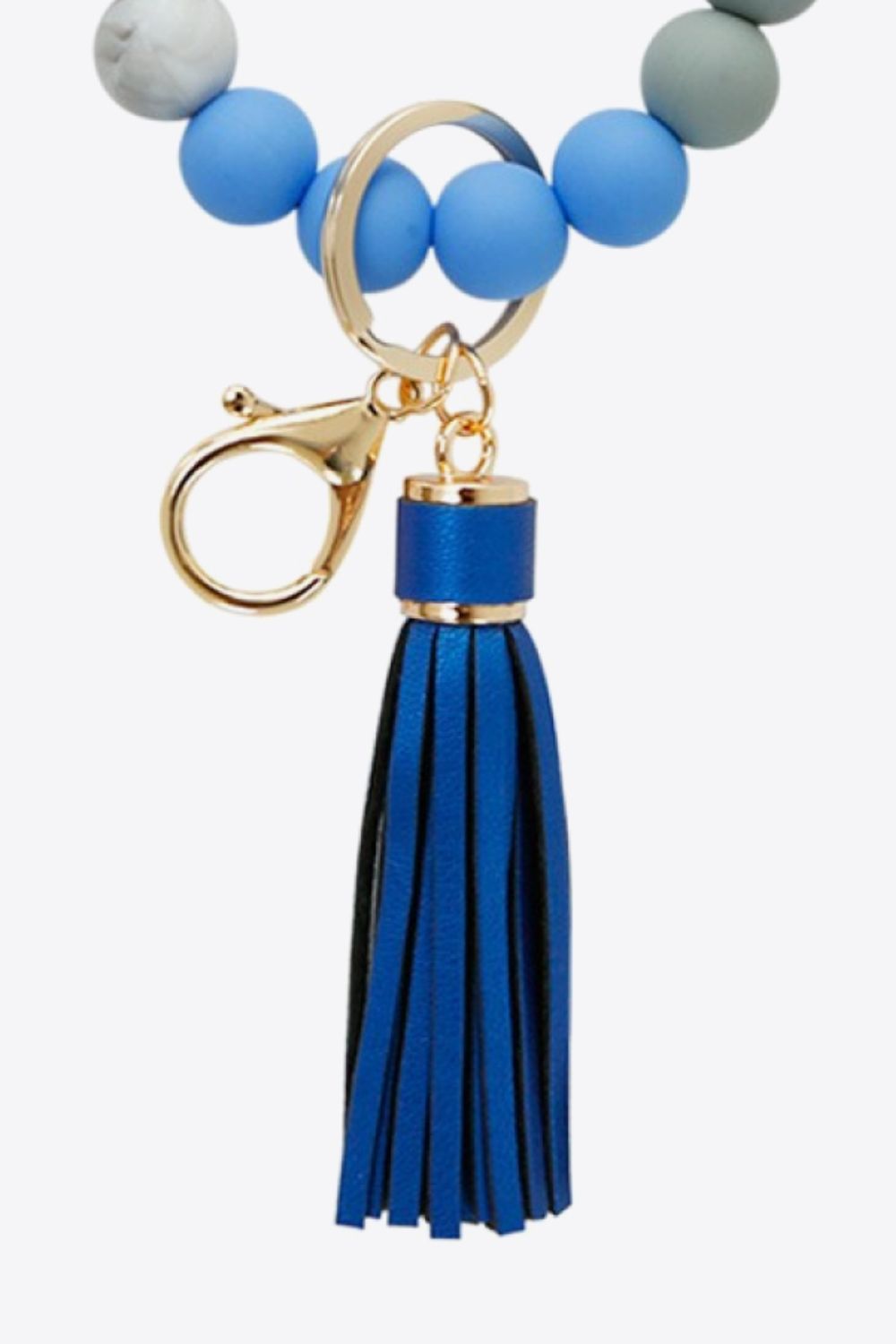 LOVE Beaded Keychain with Tassel