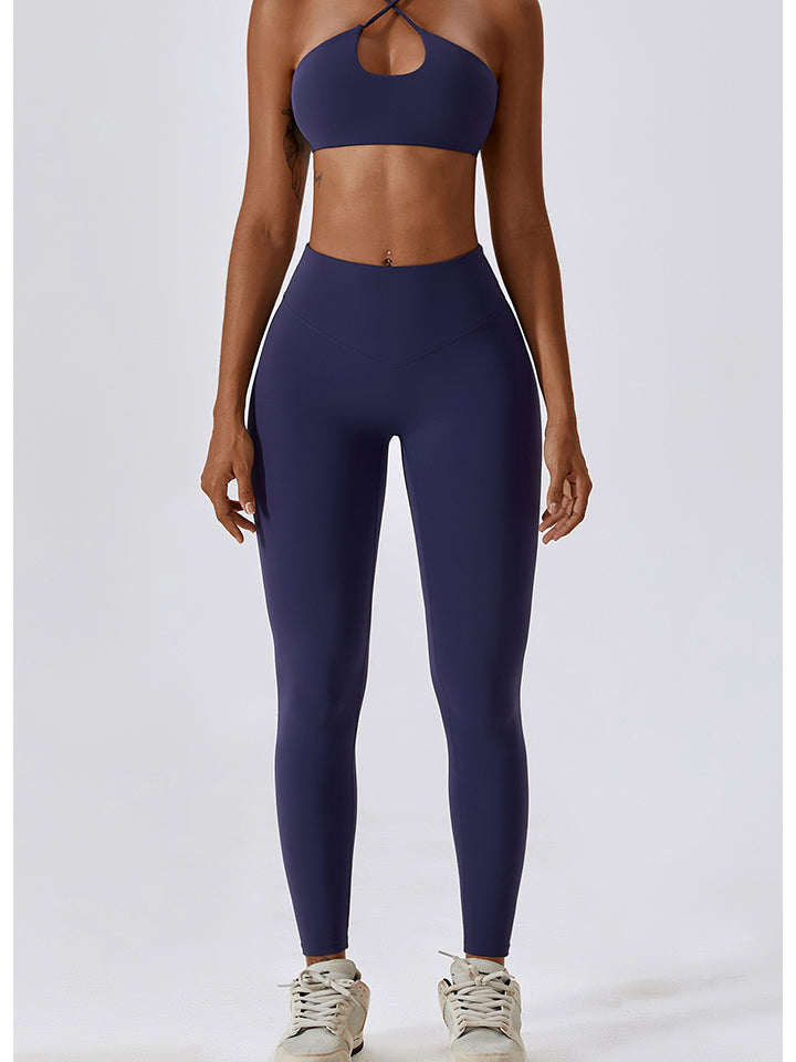 Wide Waistband Sports Pants